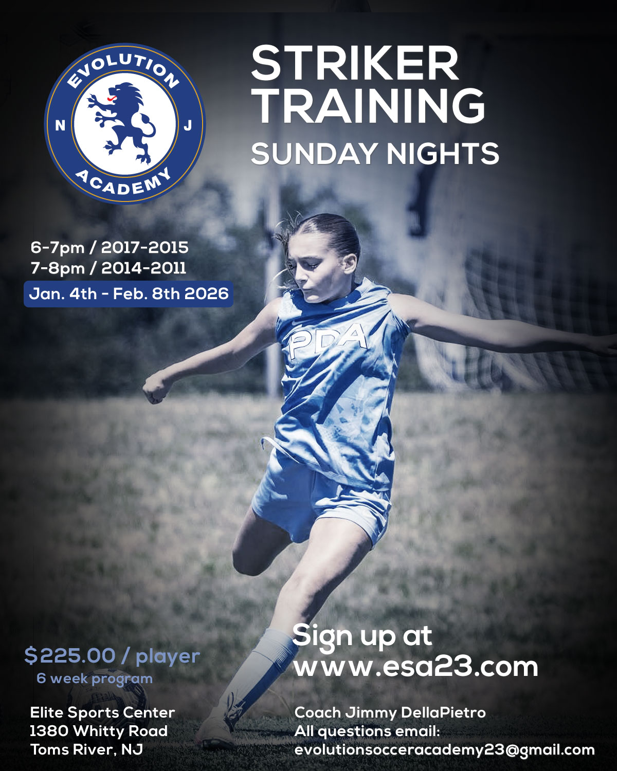 Evolution Striker Training